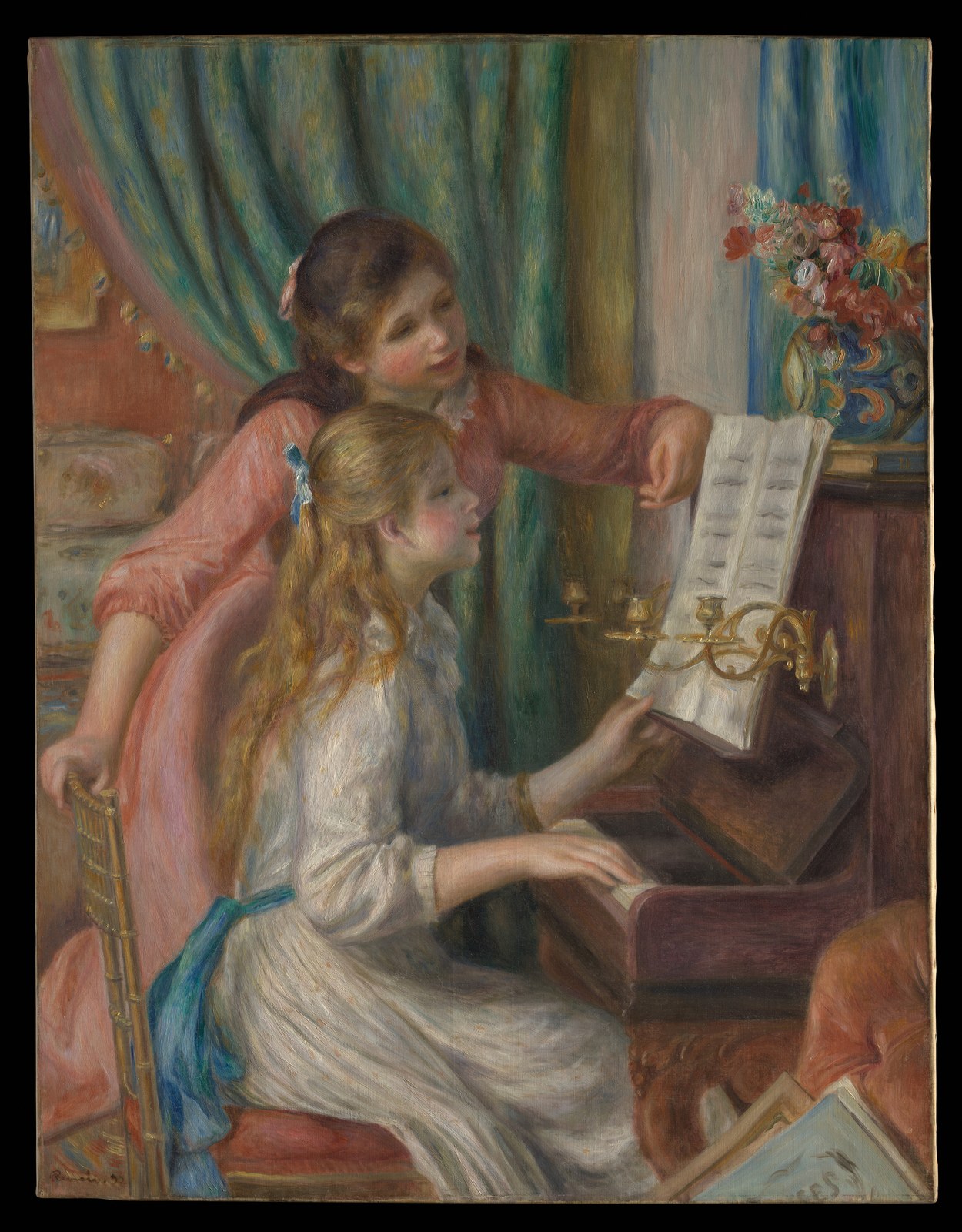 Renoir, Two Young Girls at the Piano