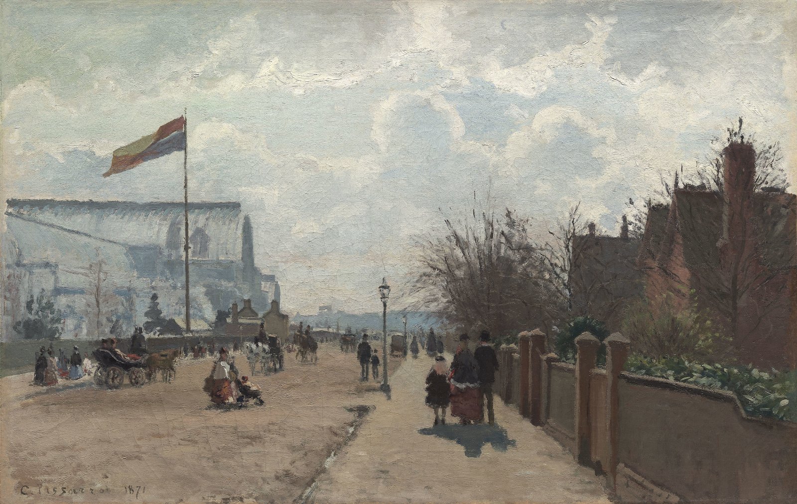 Pissarro, The Crystal Palace