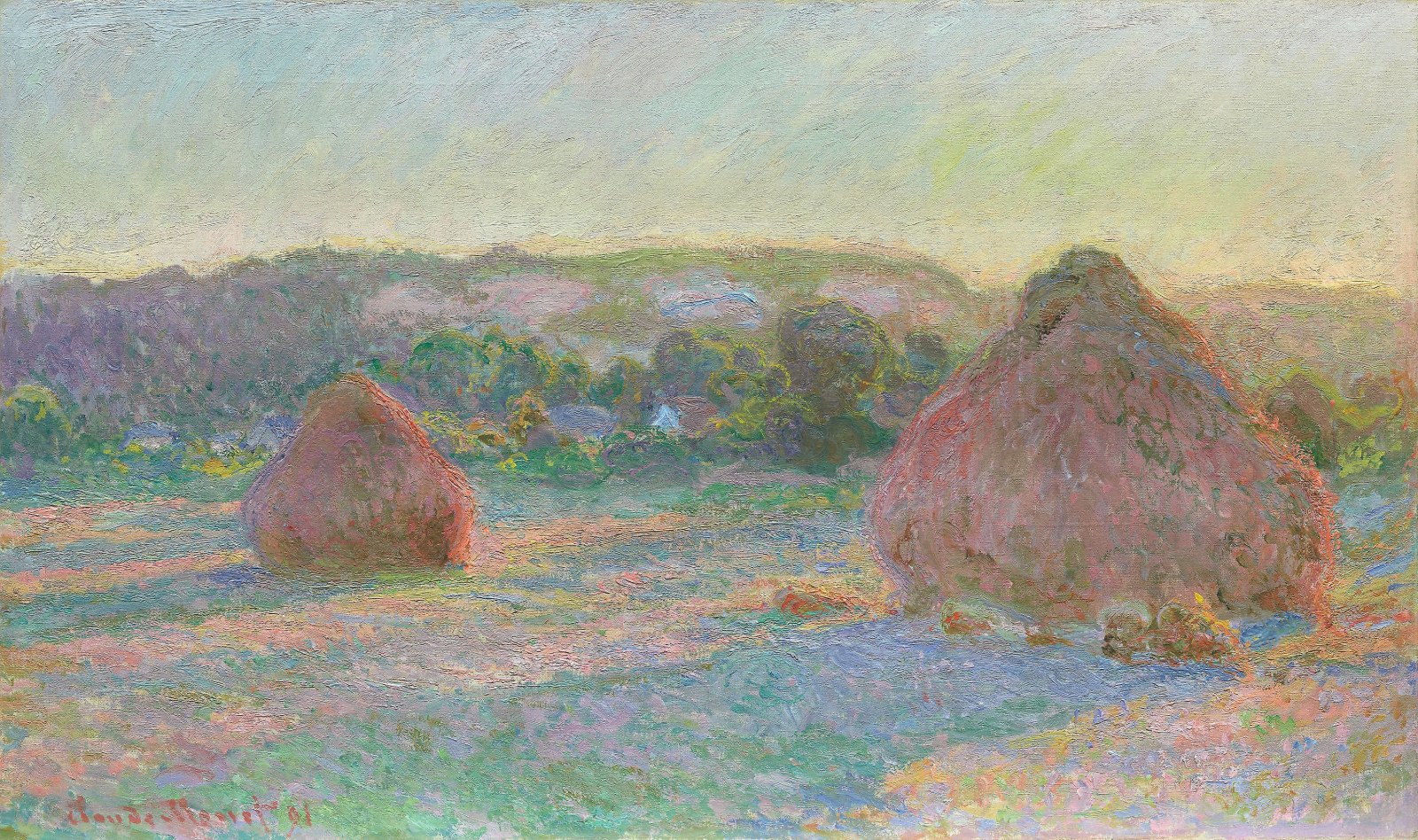Monet, Stacks of Wheat (End of Summer)
