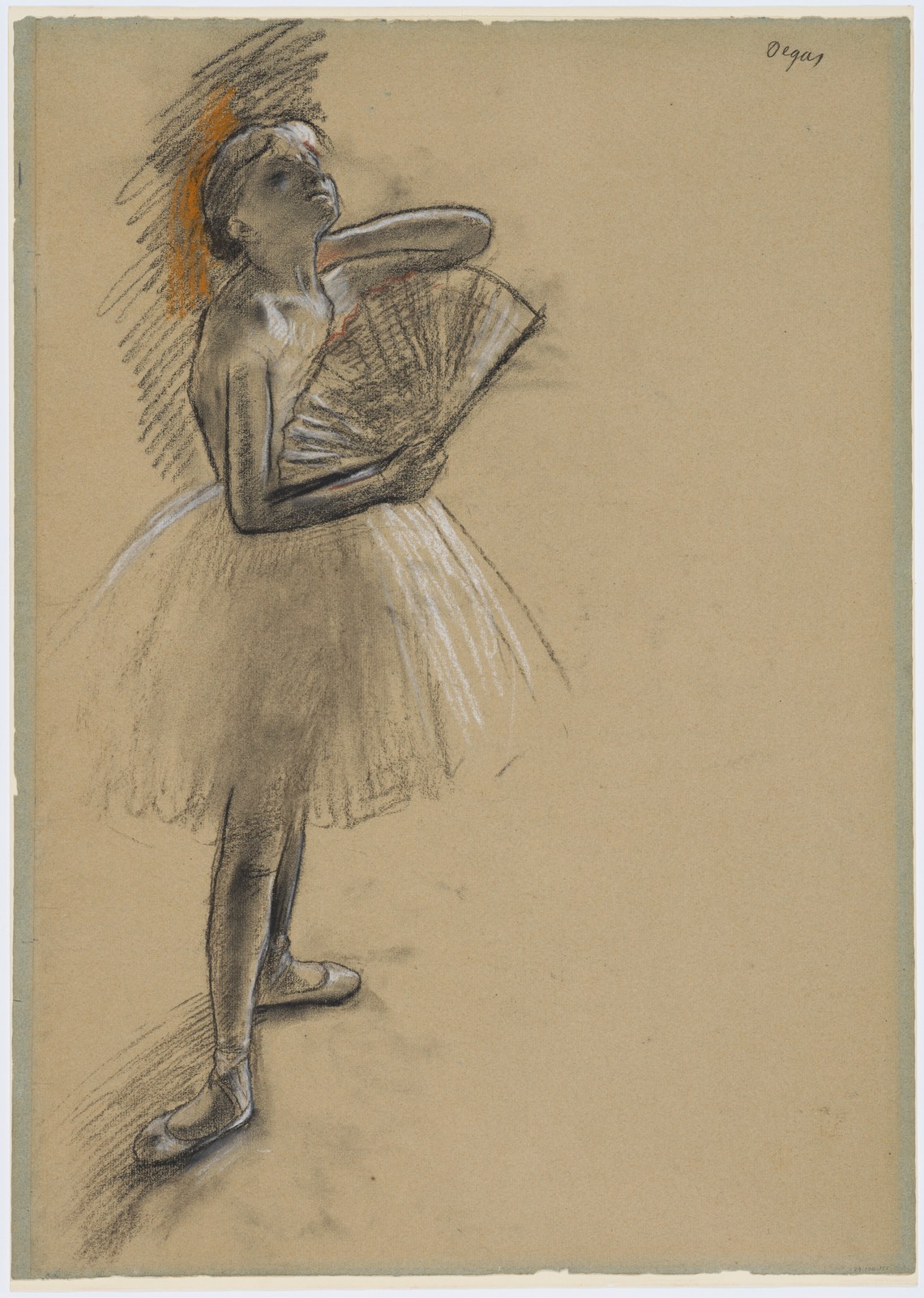 Degas, Dancer with a Fan