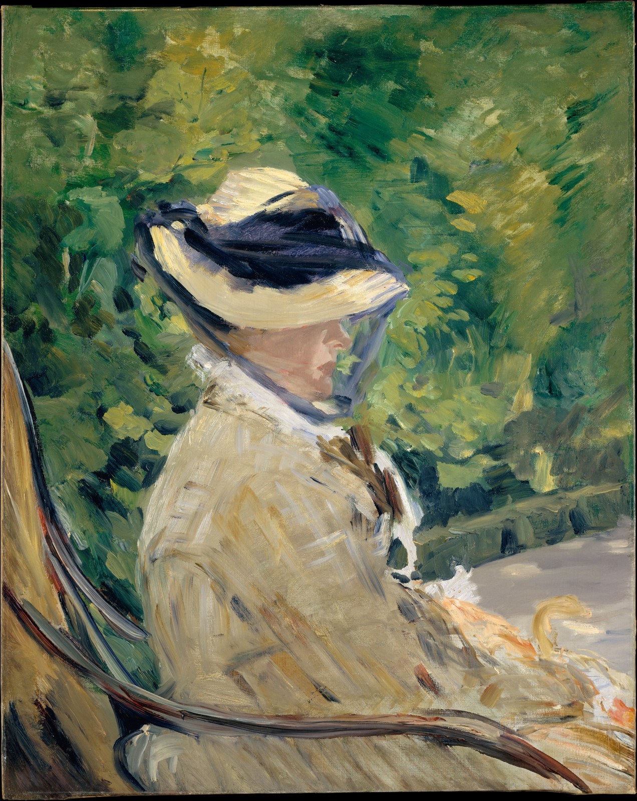 Manet, Madame Manet (Suzanne Leenhoff, 1829–1906) at Bellevue