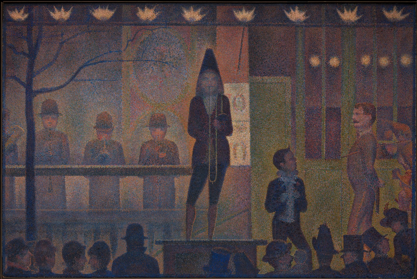 Seurat, Circus Sideshow (Parade de cirque)