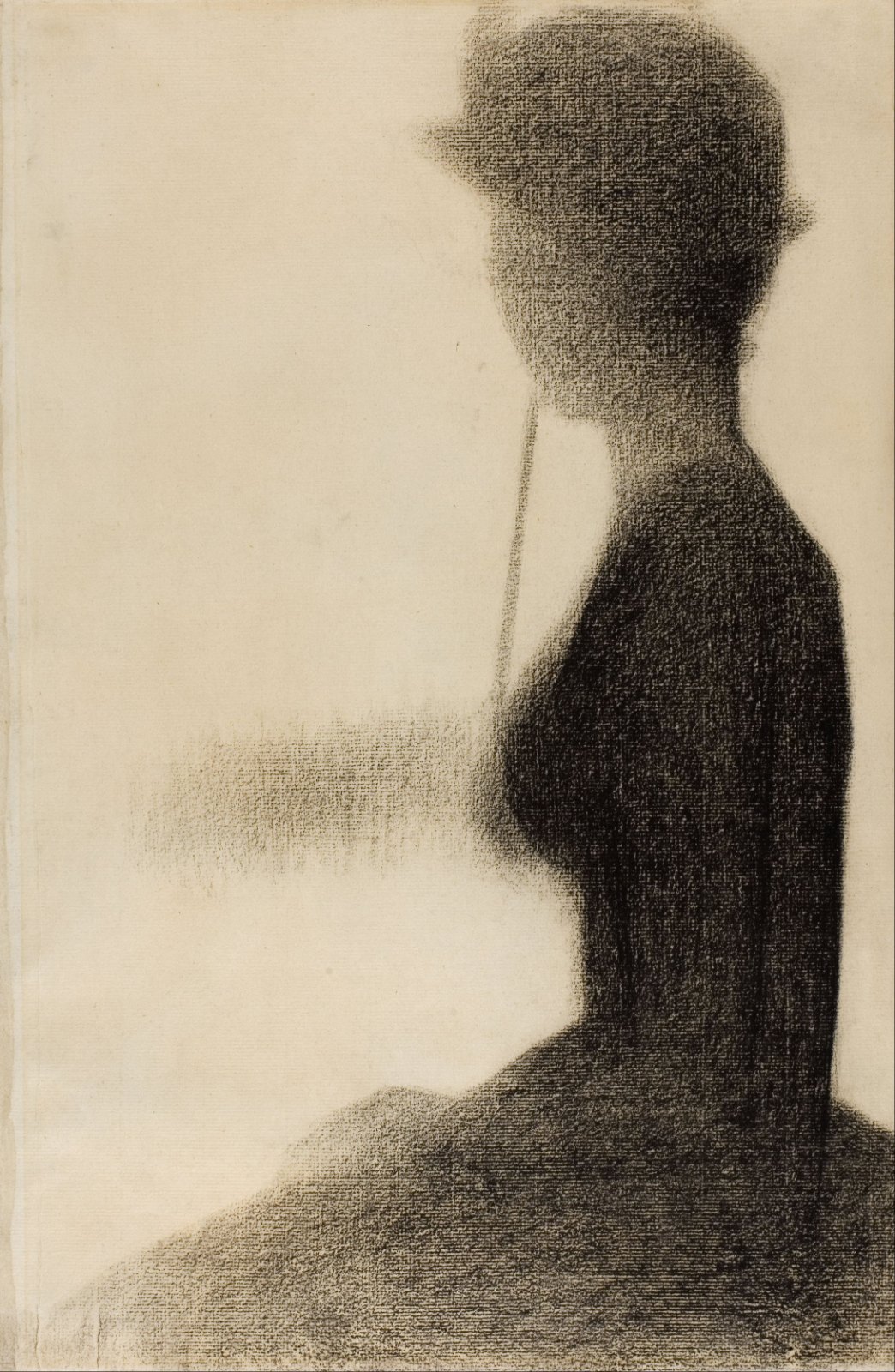 Seurat, Seated Woman with a Parasol (study for La Grande Jatte)