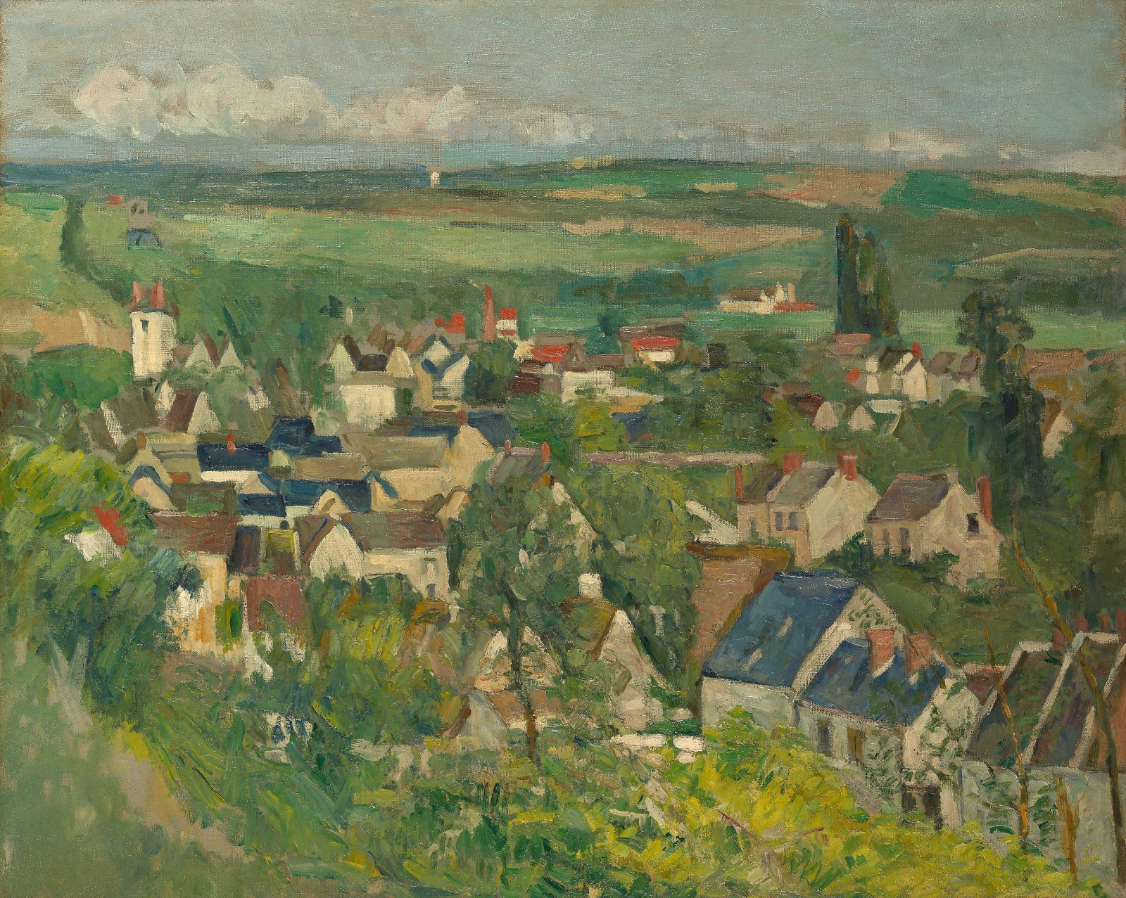 Cézanne, Auvers, Panoramic View