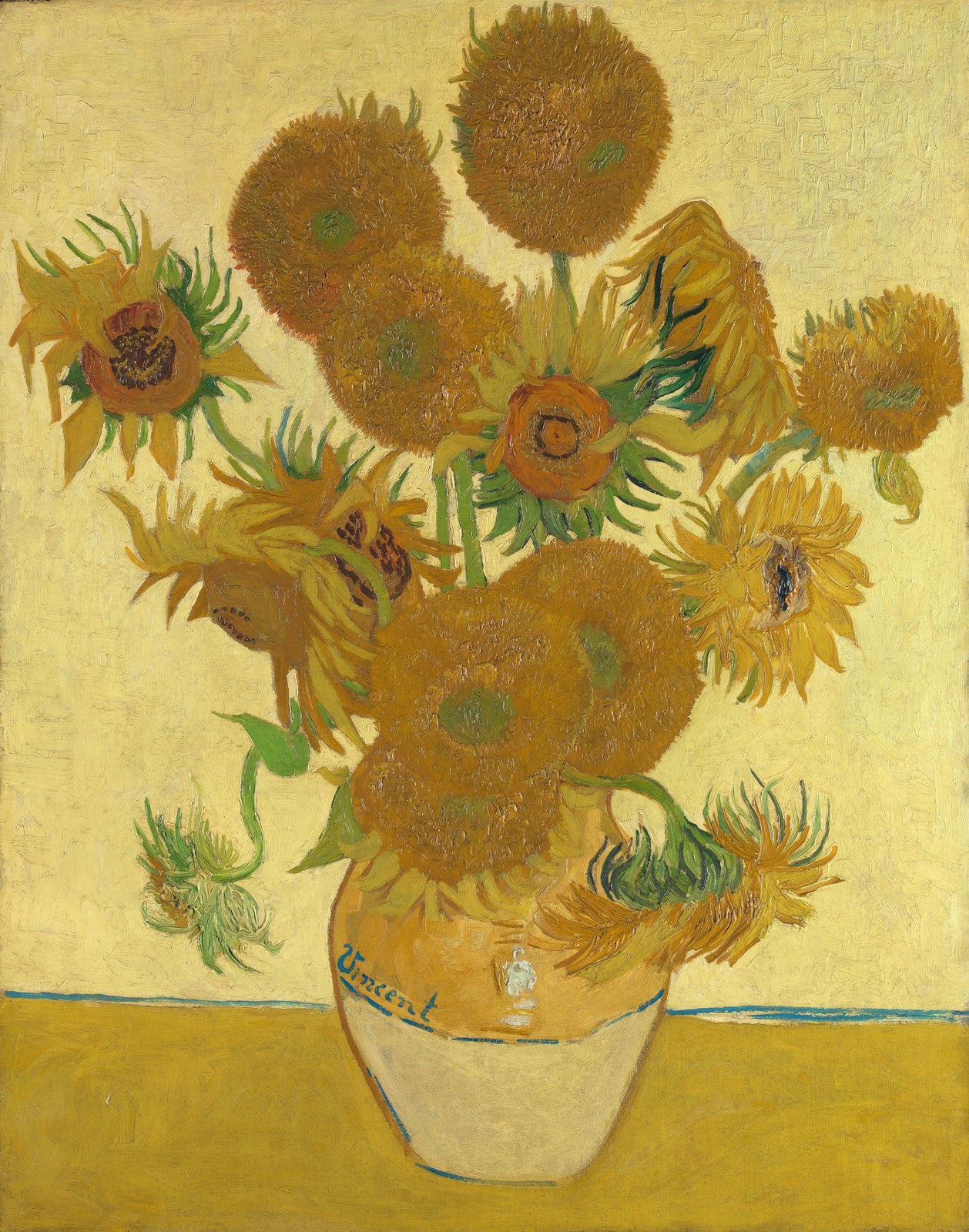 Gogh, Sunflowers (fourth version, F454)