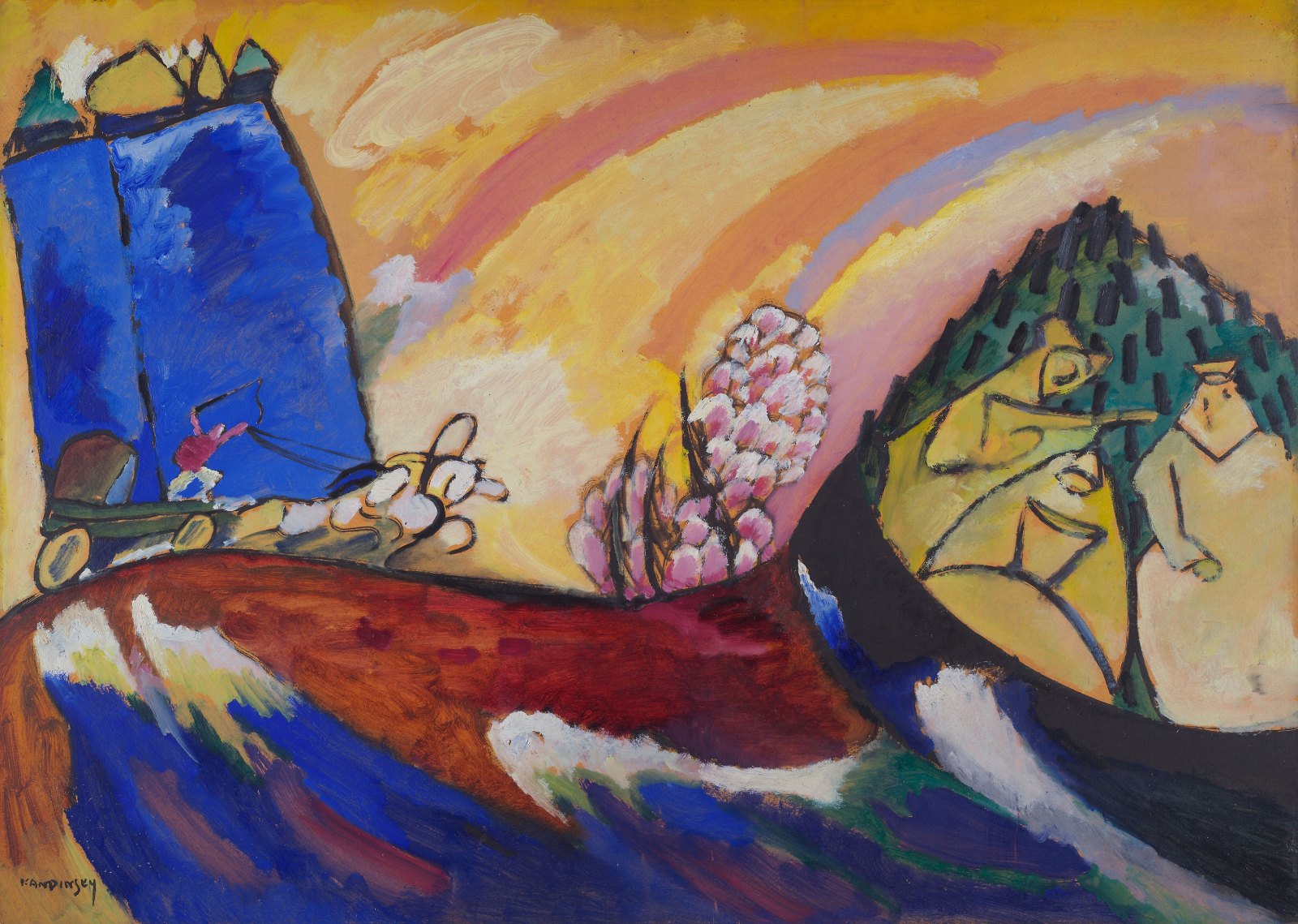 Kandinsky, Painting with Troika